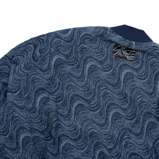 PHANTACI PHORTY ILLUSION DENIM BOMBER