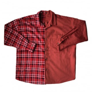 OLD/SM ® PATCHWORK TYPE I SHIRT ( FABRIC IN JP ) 