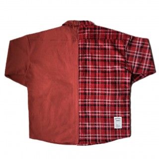 OLD/SM ® PATCHWORK TYPE I SHIRT ( FABRIC IN JP ) 