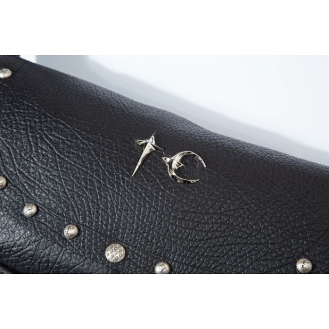 THUG CLUB FULL LEATHER DRAGON MESSENGER BAG