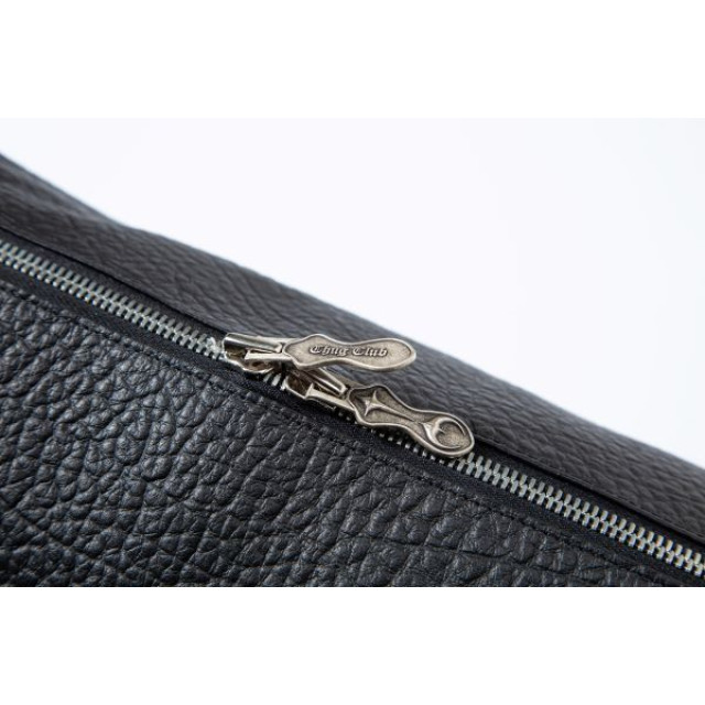 THUG CLUB FULL LEATHER DRAGON MESSENGER BAG