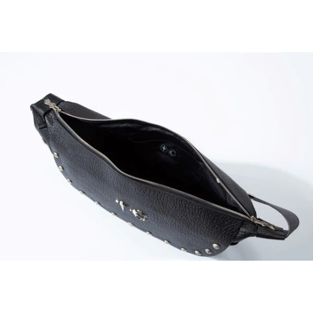 THUG CLUB FULL LEATHER DRAGON MESSENGER BAG