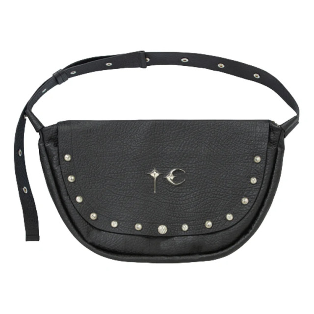 THUG CLUB FULL LEATHER DRAGON MESSENGER BAG