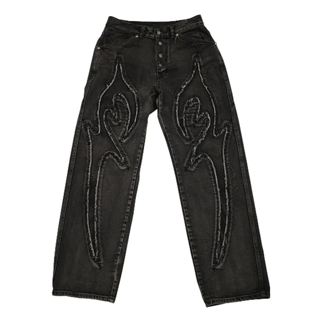 THUG CLUB DENIM TRIBAL PANTS