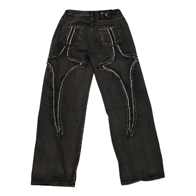 THUG CLUB DENIM TRIBAL PANTS