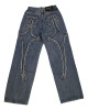 THUG CLUB DENIM TRIBAL PANTS