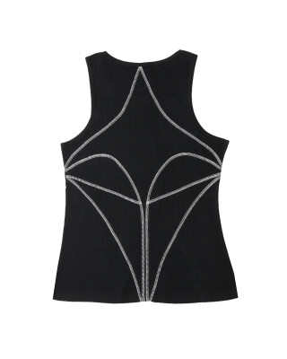 TRIPLET LINED TANK TOP