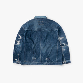 MADNESS DISTRESSED DENIM JACKET